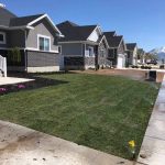 Operational lawn sprinklers