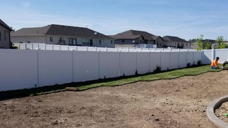 Vinyl Fencing Installations