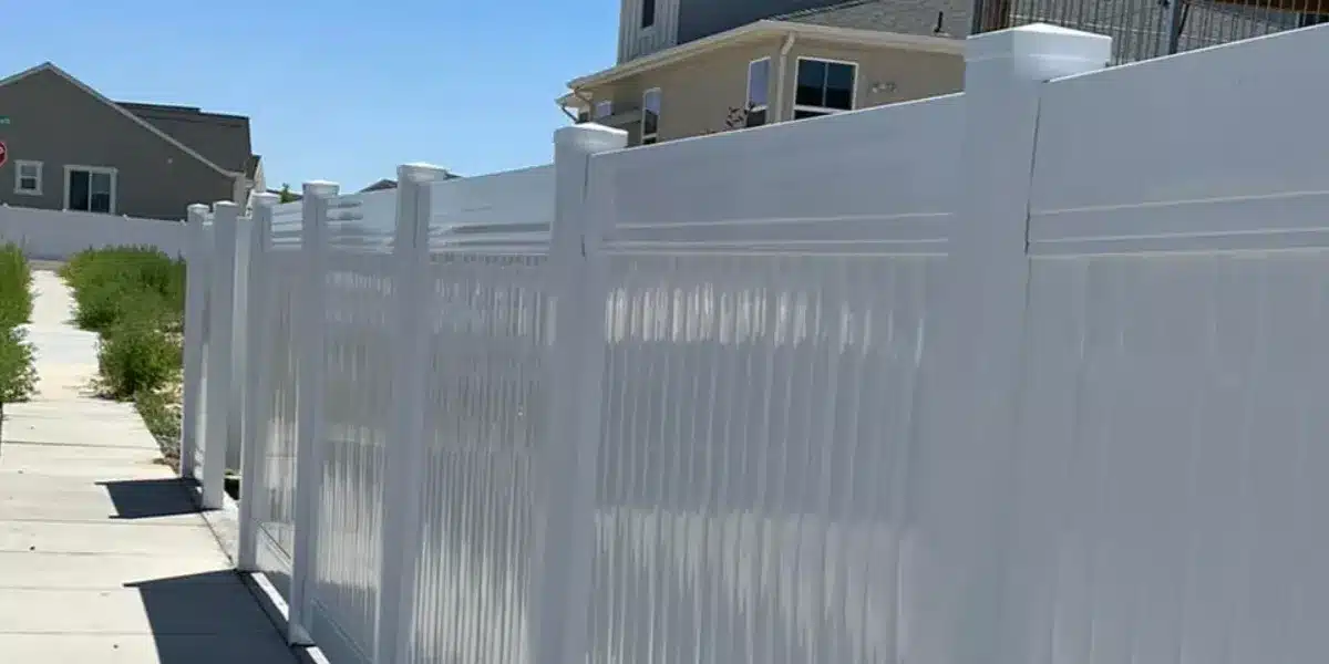 Vinyl fencing in Ogden Utah